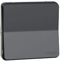 Выключатель самовозвратный без рамки Schneider Electric Mureva Styl 1-кл. IP55 антрацит картинка